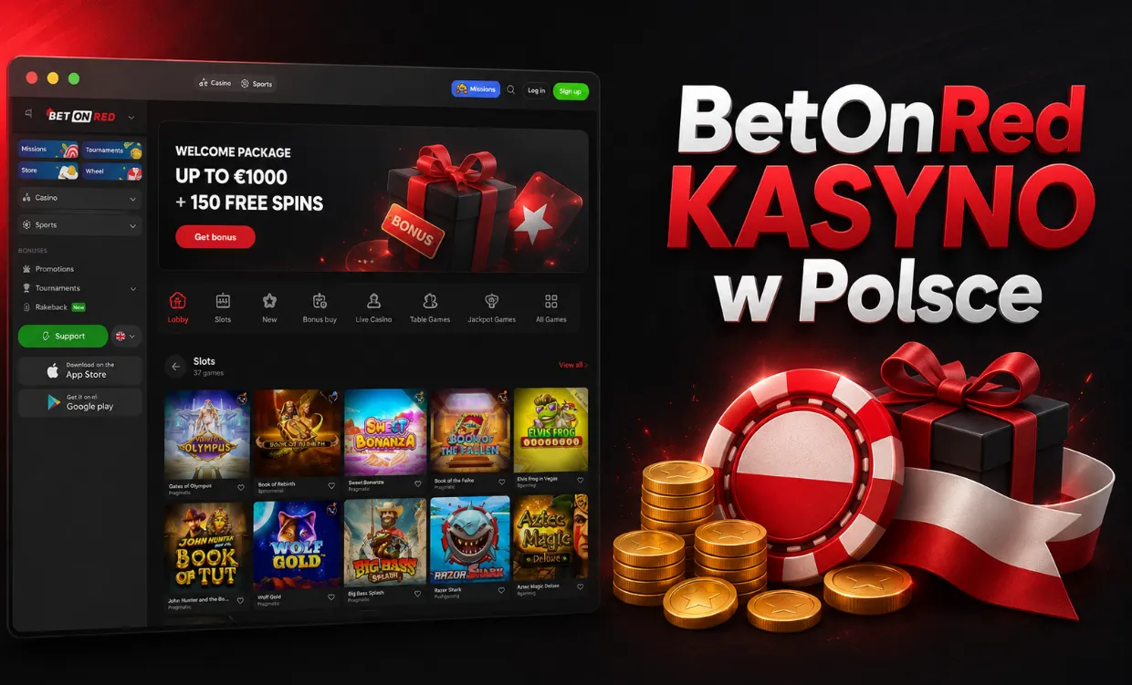 BetOnRed Kasyno z Bonusami dla Polskich Graczy