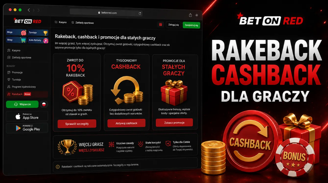 Rakeback cashback i promocje dla stałych graczy
